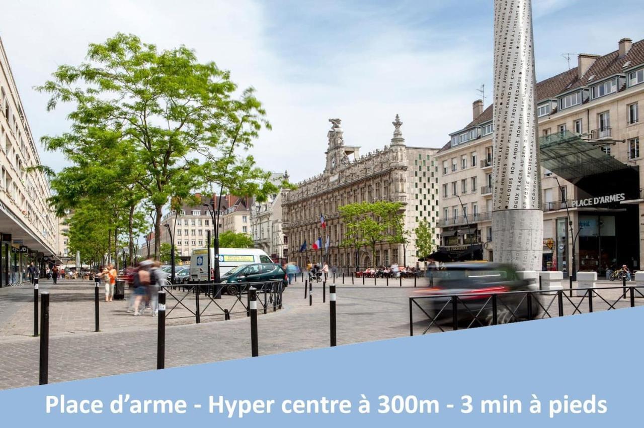 Design Appart - Hyper Centre - Tram - Free Wifi - Lerelaisdodile21 Valenciennes Buitenkant foto